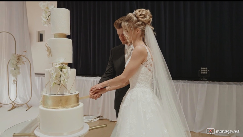 Gâteau de mariage « Orchidée »