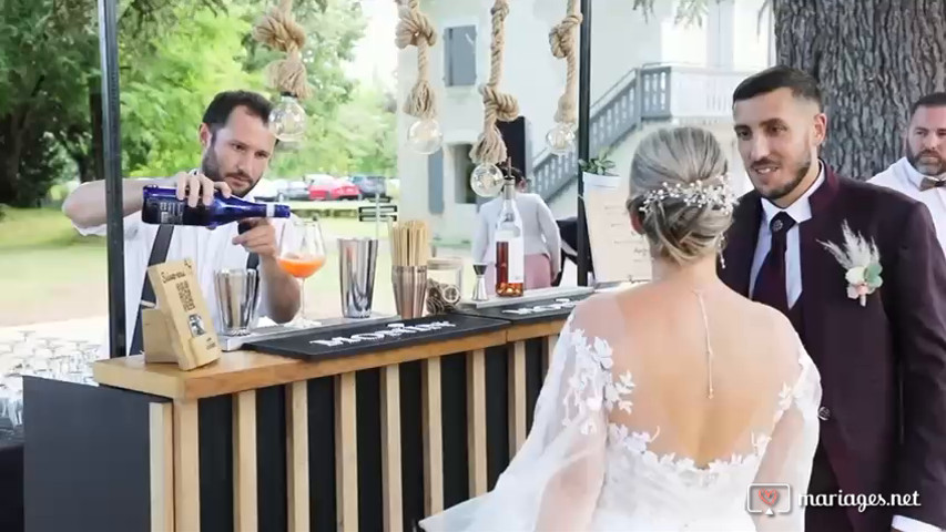 Frenchy bartender