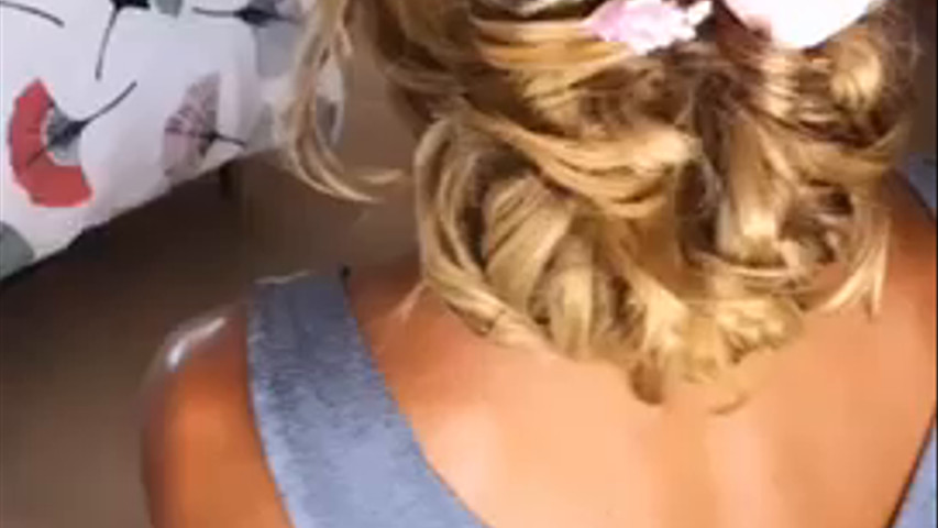 Chignon mariée 