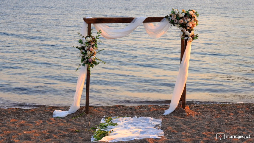 Mariage sur la plage