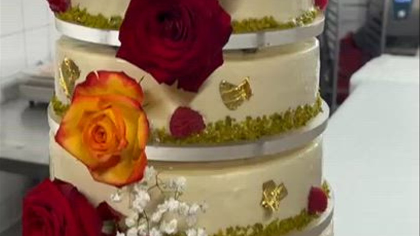 Wedding cake à la française