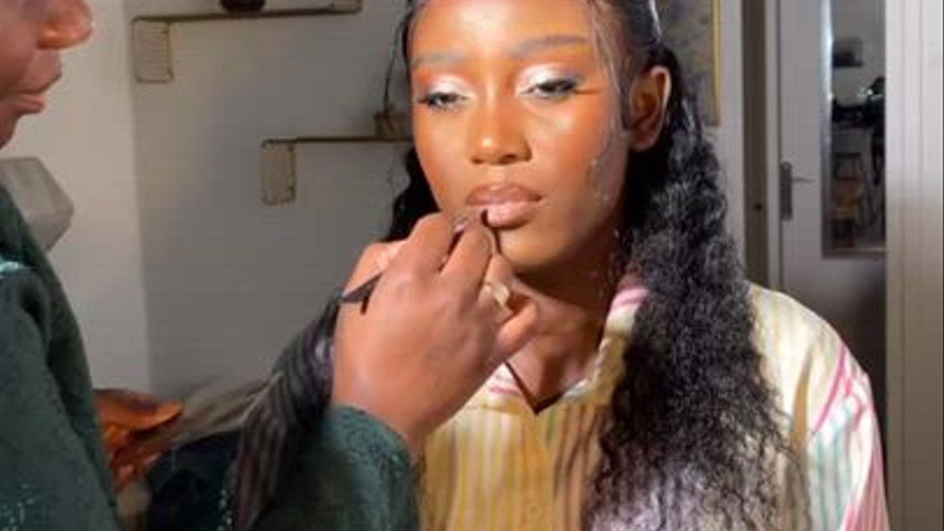 Finition makeup soirée