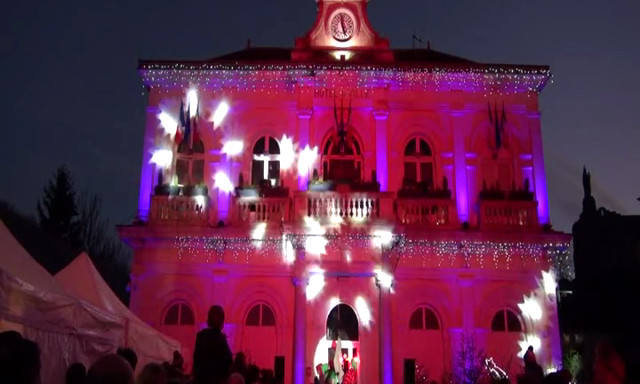 Lumières sur façade