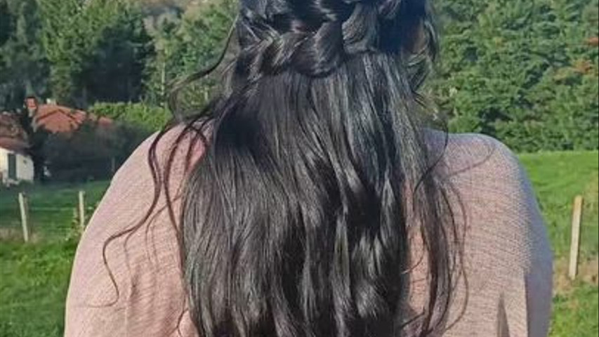 Semi attaché avec tresses ✨