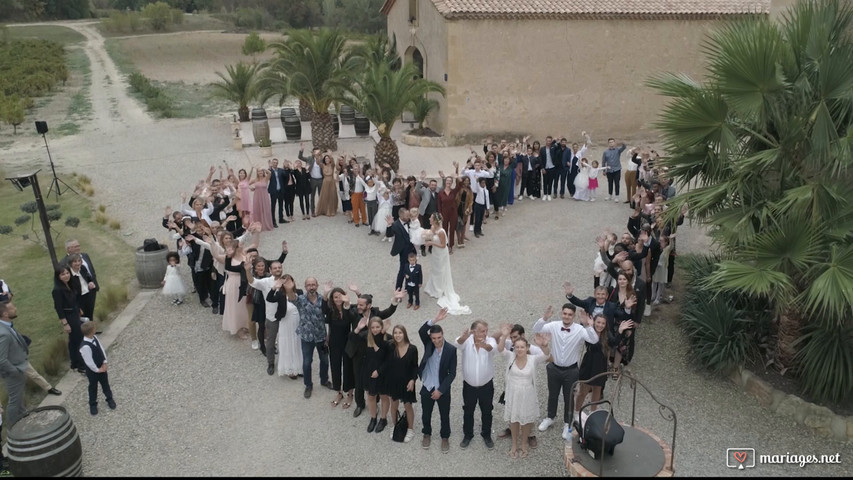 Drone et vidéo événementielle, fêtes et mariages
