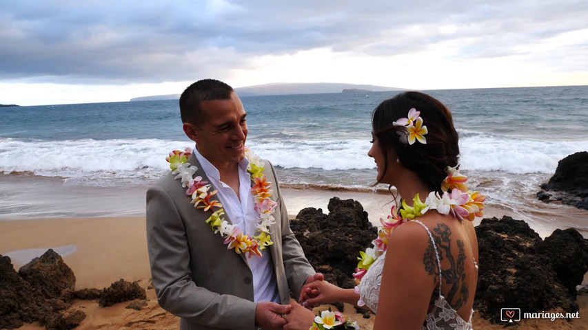 Mariage à Hawaii