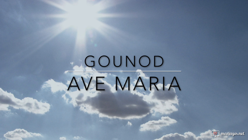 Ave Maria de C. Gounod 