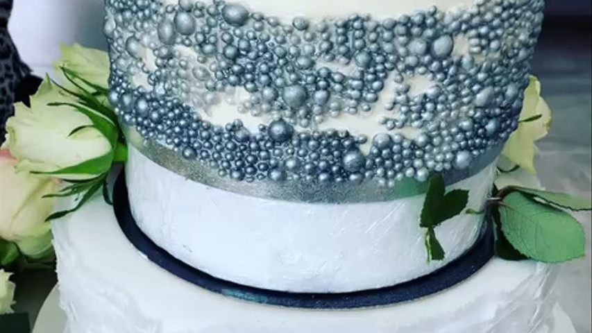 Premier wedding cake de la saison 