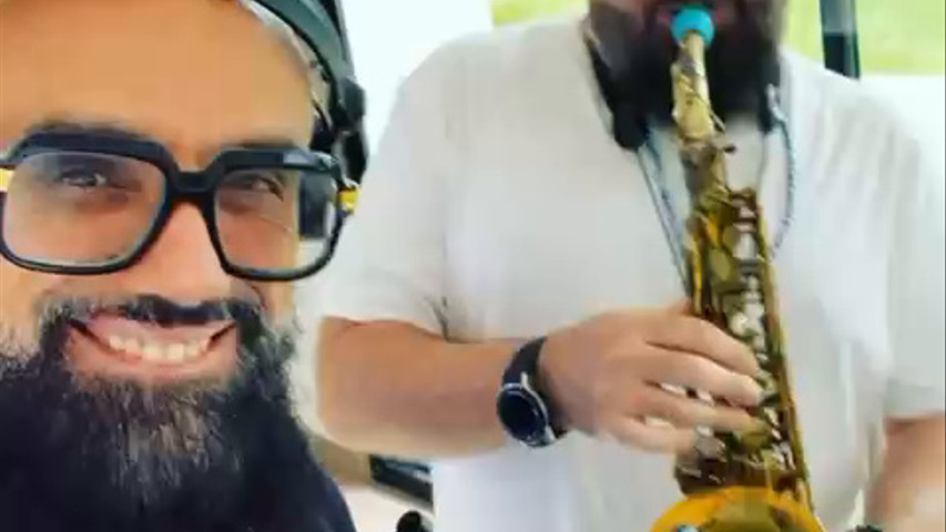 Saxophoniste live