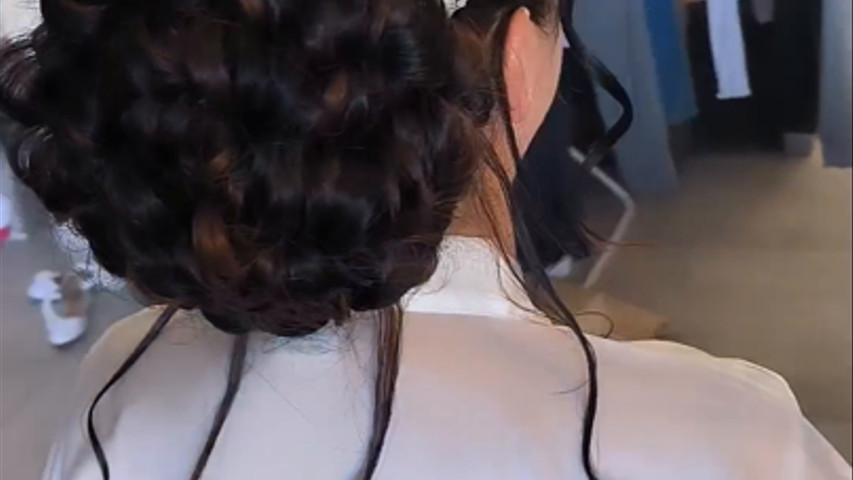 Chignon mariée 