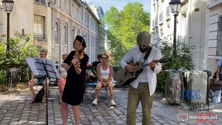 Paris Swing Duo - Barbara Pravi Voila