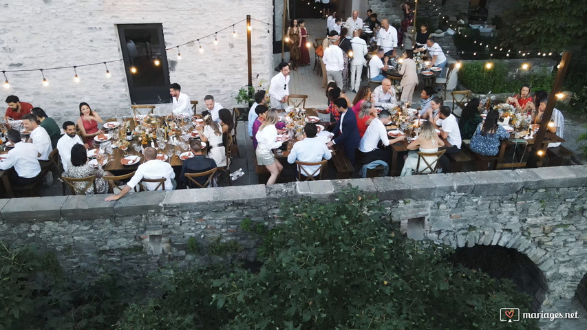 Mariage B&T terrasse