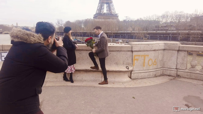 Shooting demande en mariage