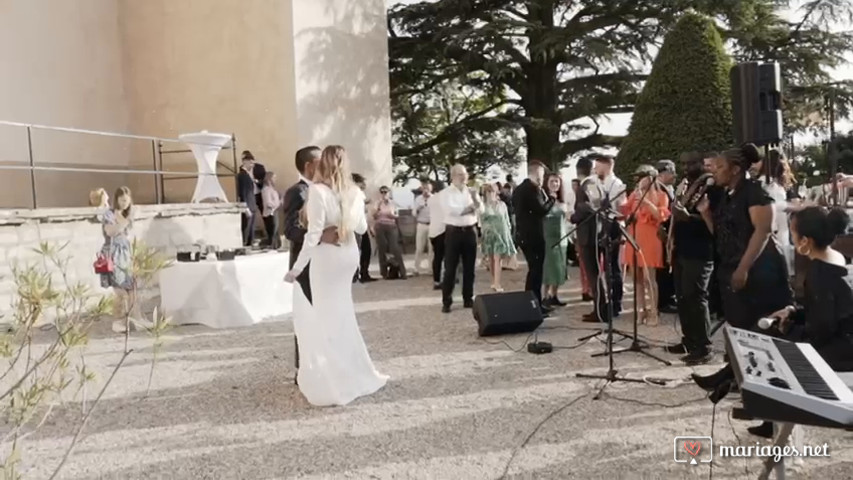 Magnifique mariage avec Gospel Emotion