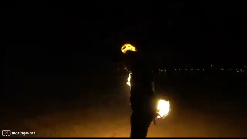 Spectacle de feu