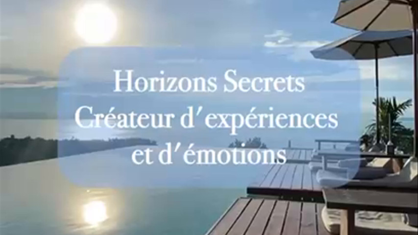 Concept d'Horizons secrets agence de voyages surprises 