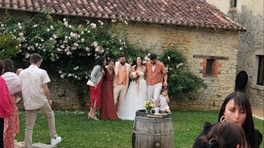 Photo de groupe dynamique en musique