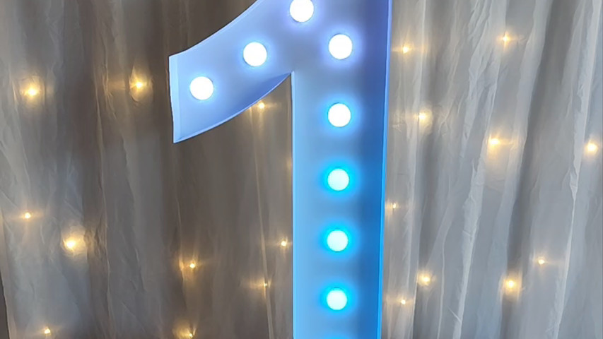 Chiffre lumineux