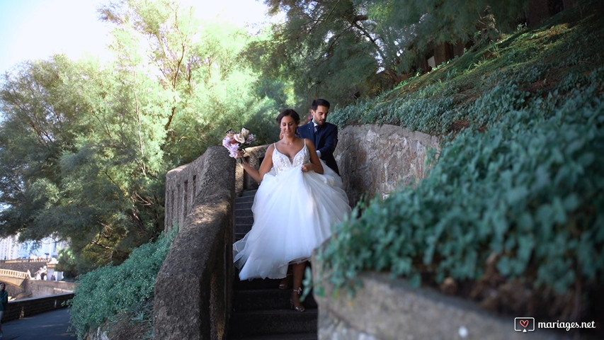 Mariage au Casino de Biarritz, Célia & Romain 