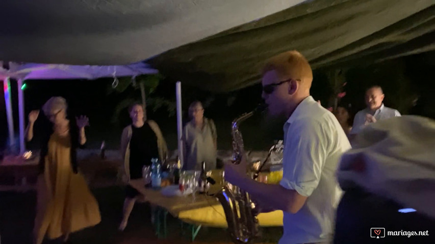 Fin de soirée de mariage