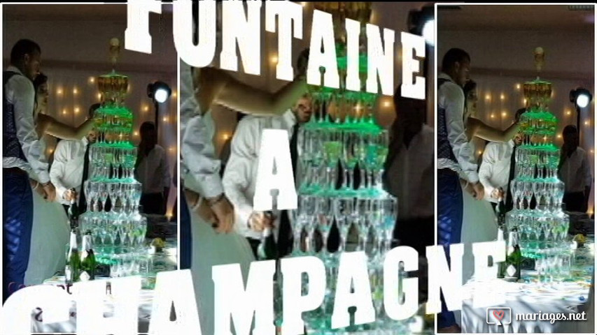 Fontaine à champagne Concept Anim Event 2019