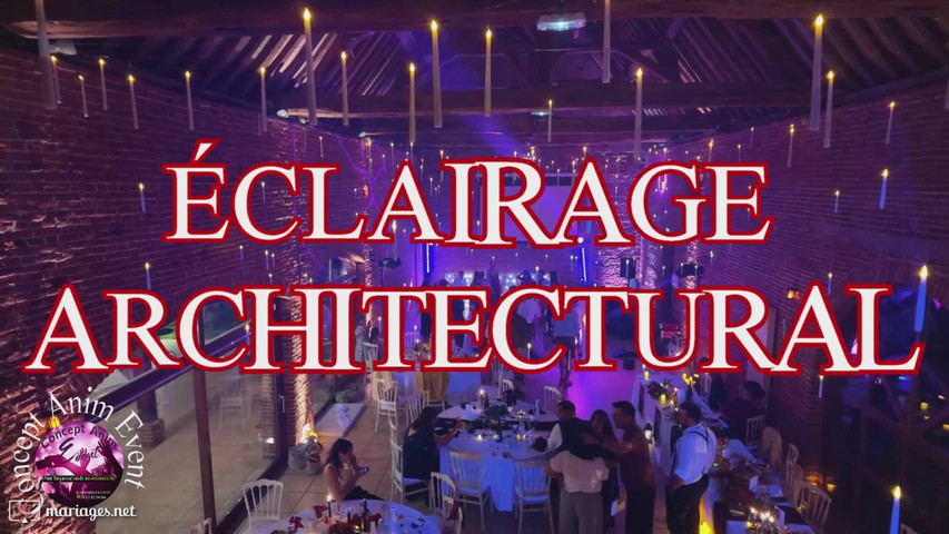 Éclairage architectural - Fontaines d'Étincelles