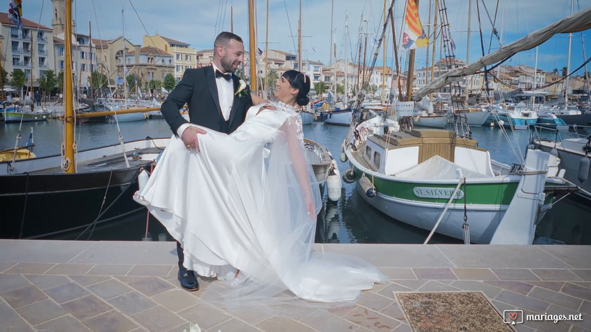 Mariage de Ambre et Jérémy à Sanary-Sur-Mer