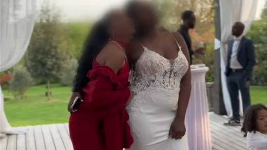 Selfie de la mariée 