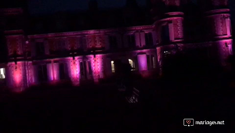 Illumination extérieure Uplights façade Château 