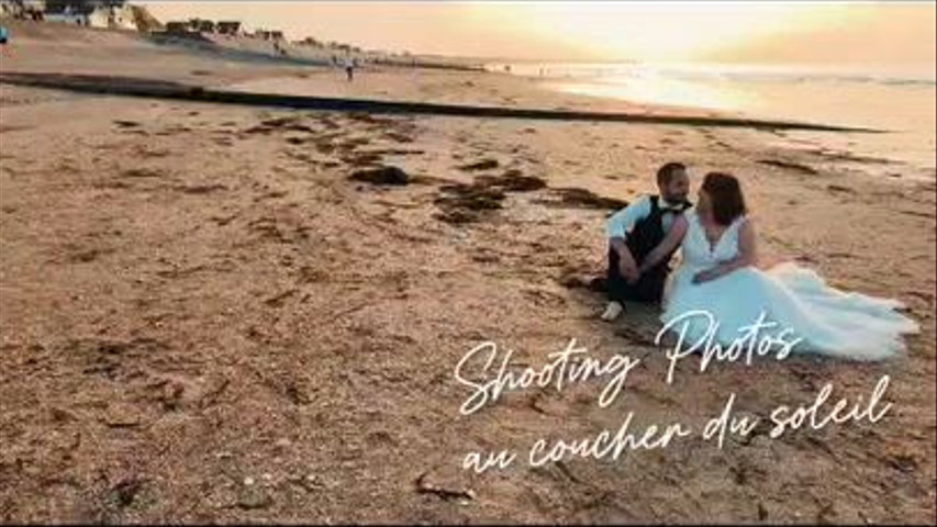 Photos de couple mariage sur plage