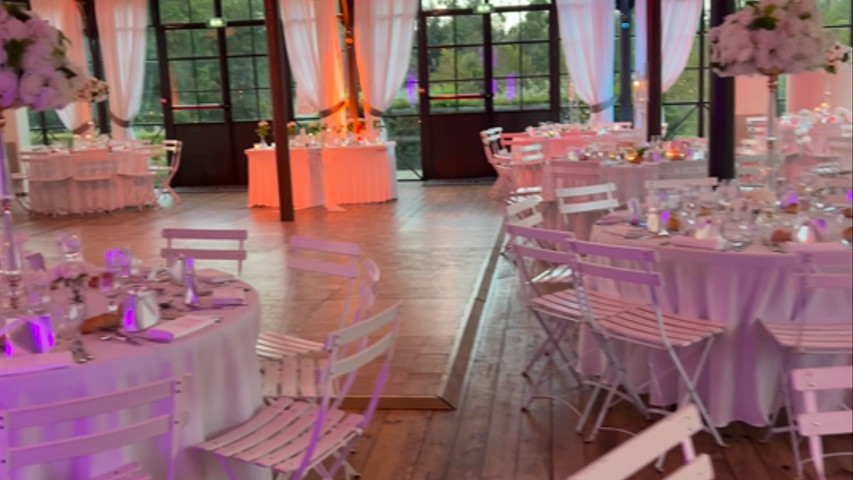 Décoration salle de mariage 