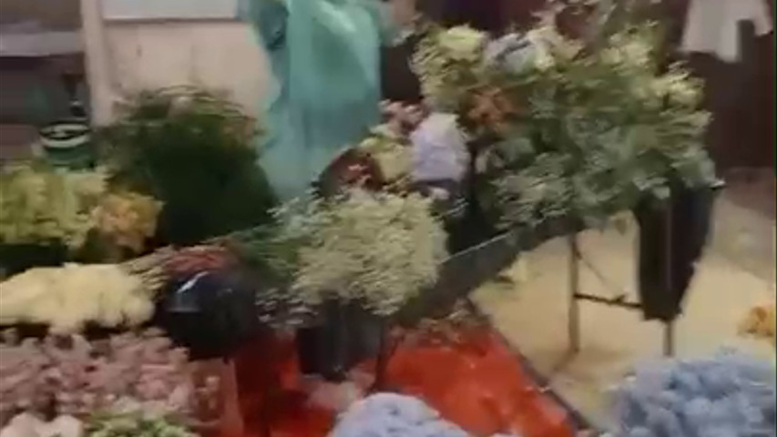 Décoration de l’église à Ancy le Franc