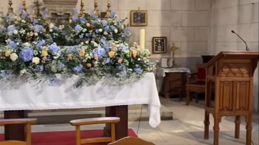 Décoration de l’Autel et de la chaire