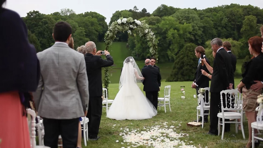 Mariage au château de Baronville réalisé en 2013