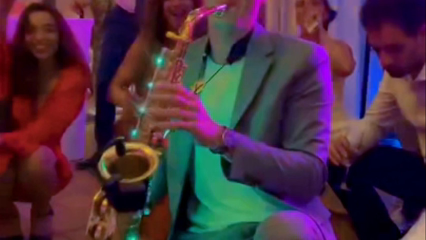 Wedding night dj/sax