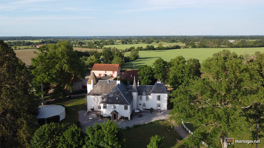 Le Château d'Embourg vu d'en haut 