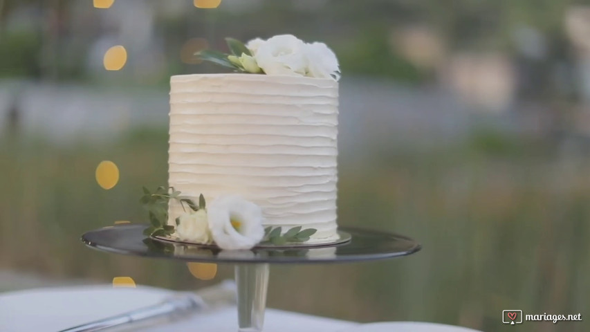 Vidéo de présentation - wedding cake simple