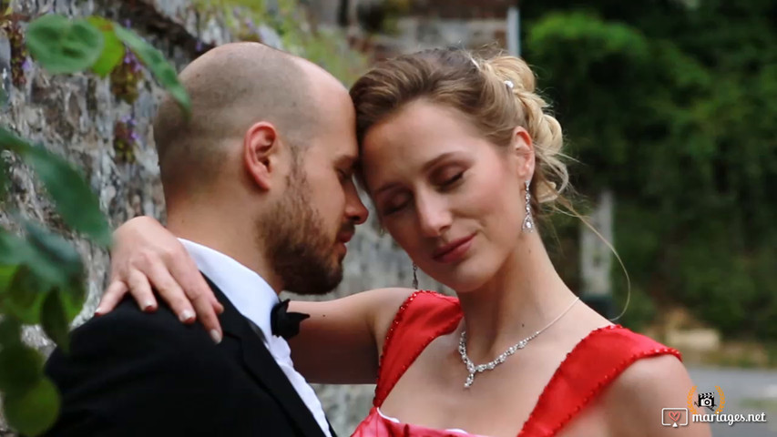 Vidéo de mariage couple à Veules-les-Roses, en Normandie 