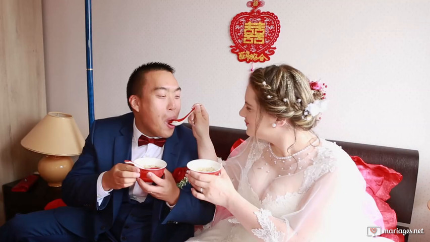 Vidéo Cérémonie Mariage Chinoise Traditionnelle Paris