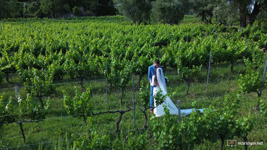 Drone Mariage de Marjorie et Cedric