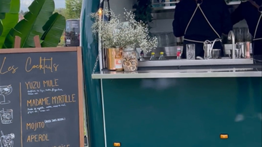 Le Cocktail Truck en action