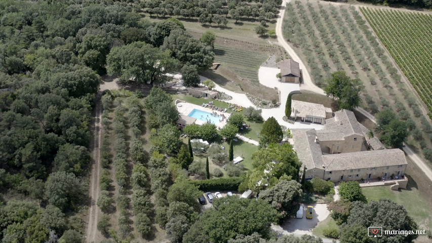 Le Domaine de Valbonne en vue drone