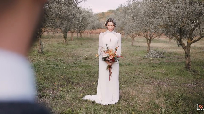 Shooting un mariage d'automne provencal au domaine de valbonne