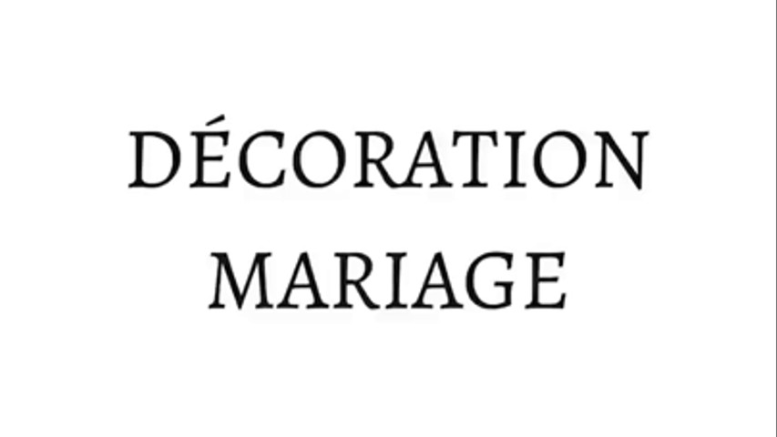 Décoration mariage avec Ma Guinguette