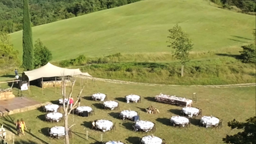 Outdoor wedding 