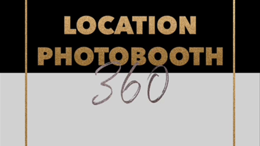 Location photobooth 360°