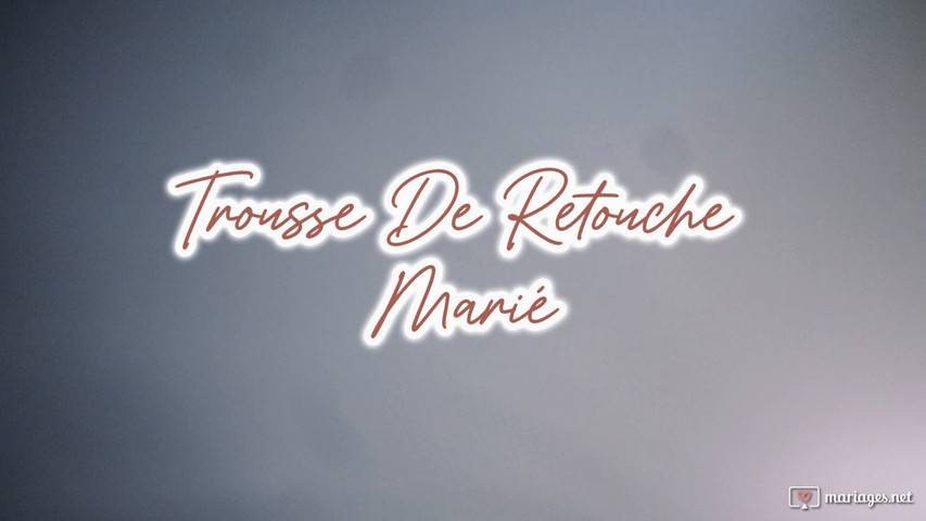 Trousse de retouche