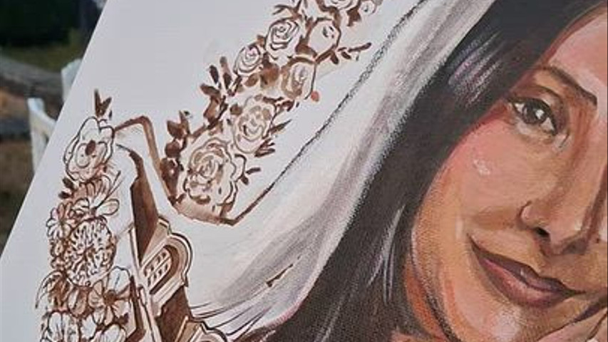 Fresque de mariage 