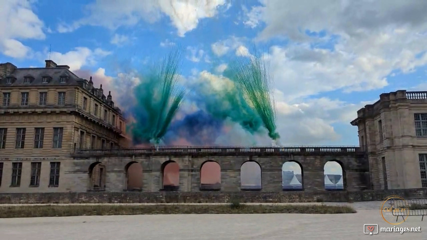 Prestation personnalisée - Feux de jour au chateau de Vincennes