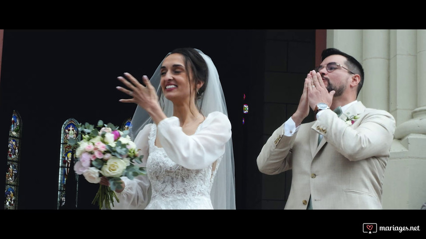 Teaser du mariage de Caroline et Mathieu